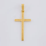 Dije Cruz 1.1 g / 3.4 cm Oro Amarillo 18K