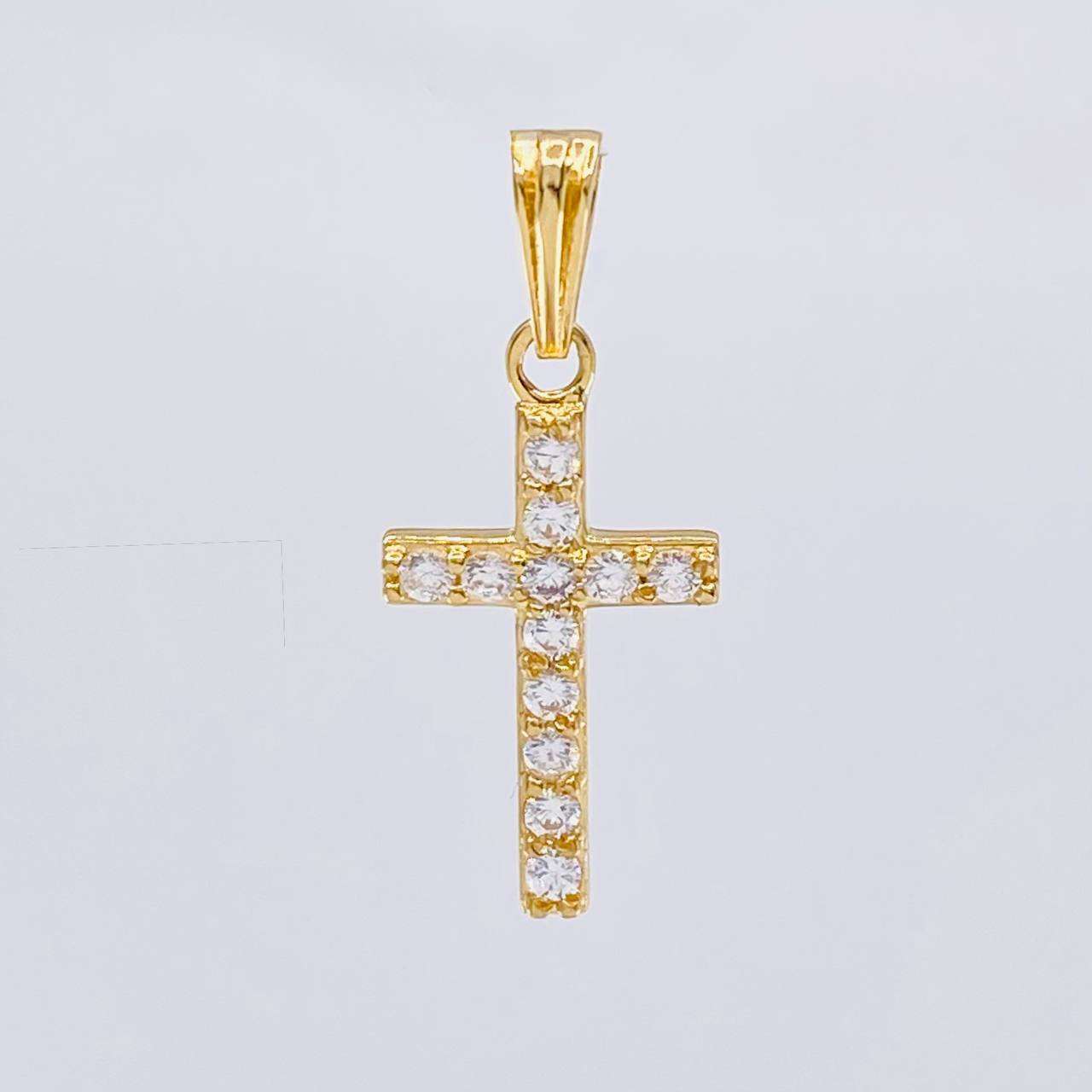 Dije Cruz 1.3 g / 2.5 cm Oro Amarillo 18K