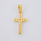 Dije Cruz 1.3 g / 2.5 cm Oro Amarillo 18K