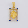 Dije Marco San Benito 2.35 g / 2.5 cm Oro Amarillo 18K