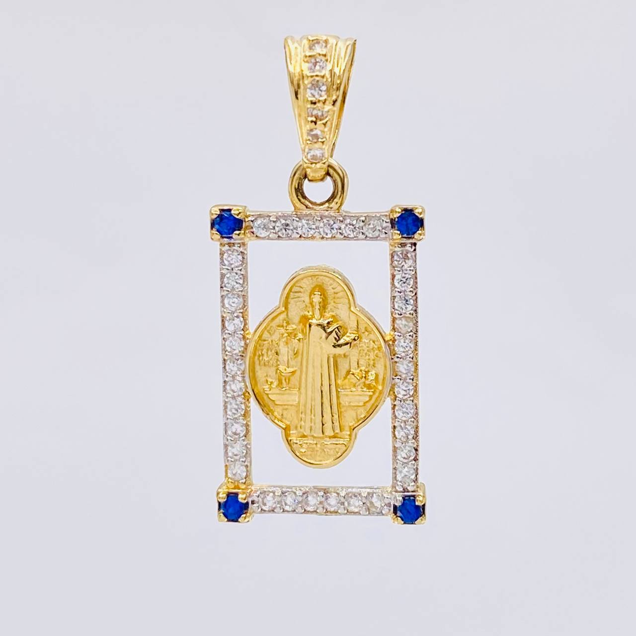 Dije Marco San Benito 2.35 g / 2.5 cm Oro Amarillo 18K