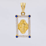 Dije Marco San Benito 2.35 g / 2.5 cm Oro Amarillo 18K