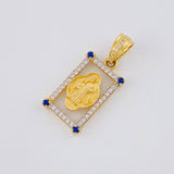 Dije Marco San Benito 2.35 g / 2.5 cm Oro Amarillo 18K