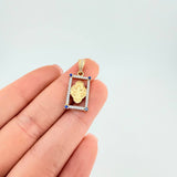 Dije Marco San Benito 2.35 g / 2.5 cm Oro Amarillo 18K