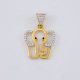 Dije Elefante 2.1 g / 2.5 cm Oro Amarillo 18K