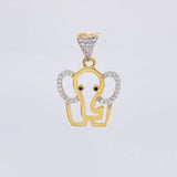 Dije Elefante 2.1 g / 2.5 cm Oro Amarillo 18K