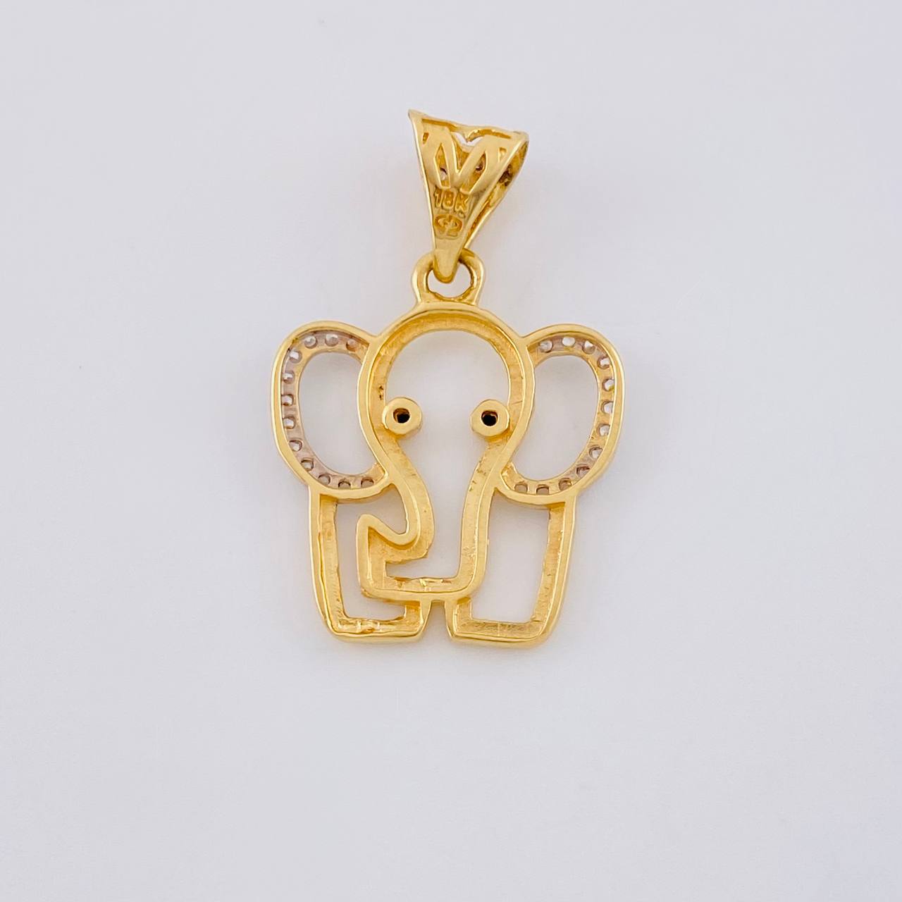 Dije Elefante 2.1 g / 2.5 cm Oro Amarillo 18K
