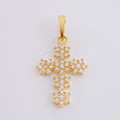 Dije Cruz Florenciana 1.4 g / 2.7 cm Oro Amarillo 18K