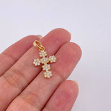 Dije Cruz Florenciana 1 g / 2.2 cm Oro Amarillo 18K