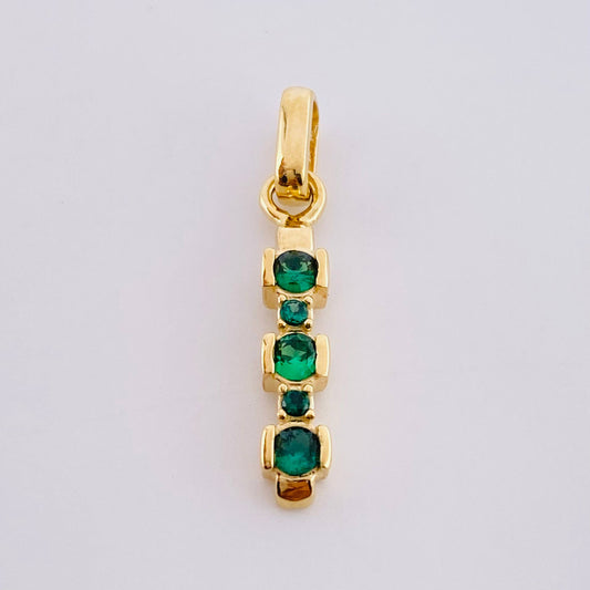 Dije Tres Cuencas 1.5 g / 2.3 cm Oro Amarillo 18K