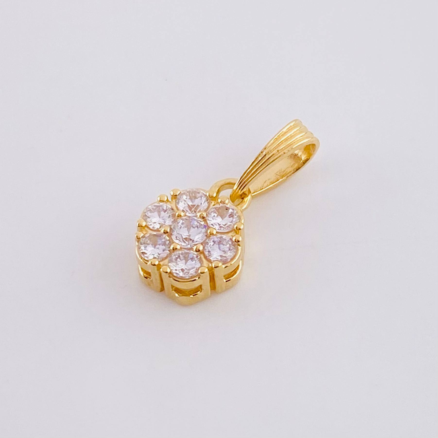 Dije Pasel Lunar 1.25 g / 1.5 cm Oro Amarillo 18K