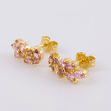 Topos Espiga Seguida 2.35 g / 5.55 mm Oro Amarillo 18K