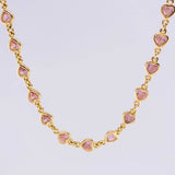 Cadena Secuencia De Corazones 17.65 g / 52.5 cm / 5.15 mm Oro Amarillo 18K