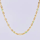 Cadena Secuencia Punta De Flecha 13.65 g / 52.5 cm / 3.65 mm Oro Amarillo 18K