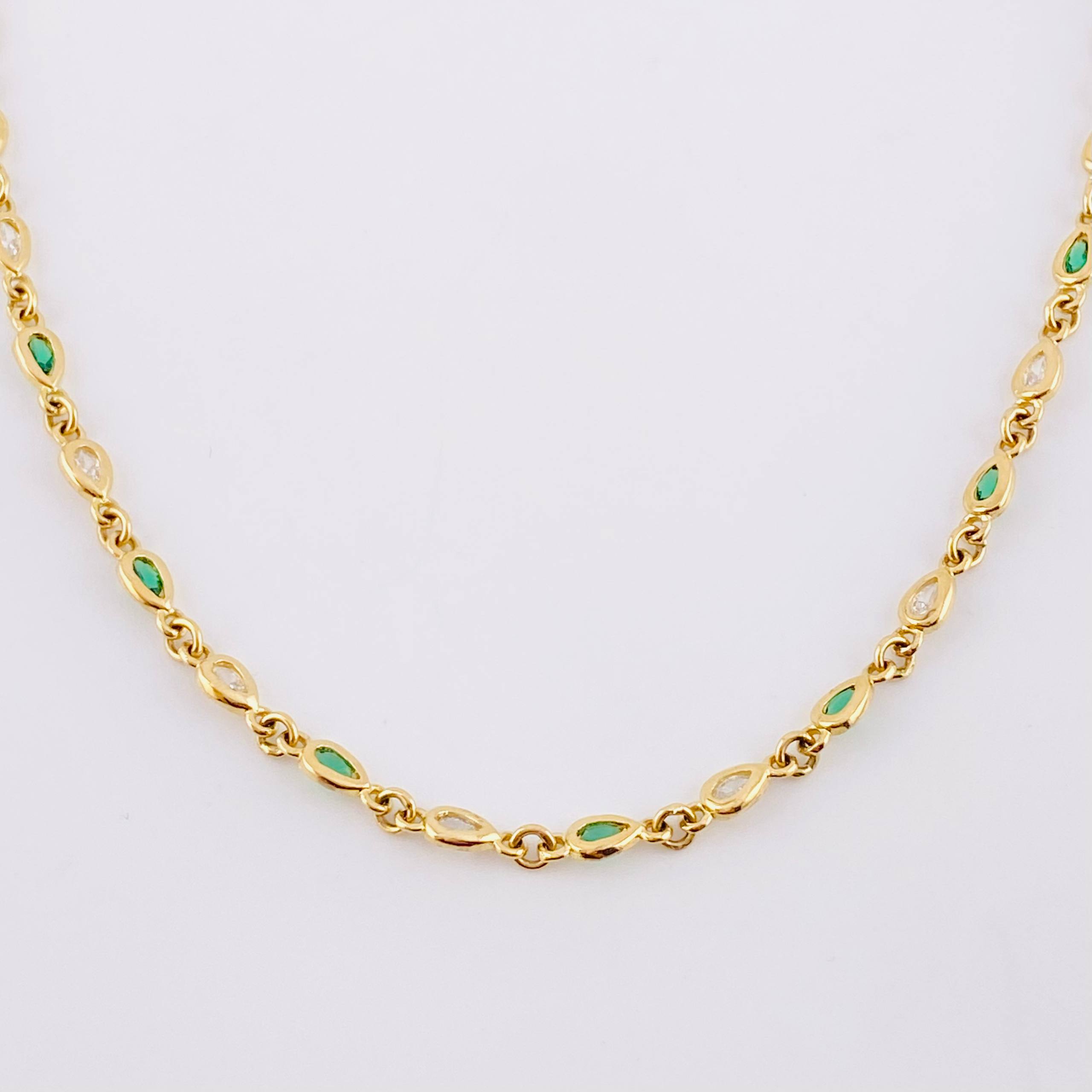 Cadena Secuencia Punta De Flecha 13.65 g / 52.5 cm / 3.65 mm Oro Amarillo 18K