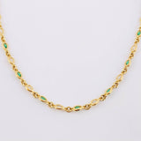 Cadena Secuencia Punta De Flecha 13.65 g / 52.5 cm / 3.65 mm Oro Amarillo 18K