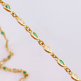 Cadena Secuencia Punta De Flecha 13.65 g / 52.5 cm / 3.65 mm Oro Amarillo 18K
