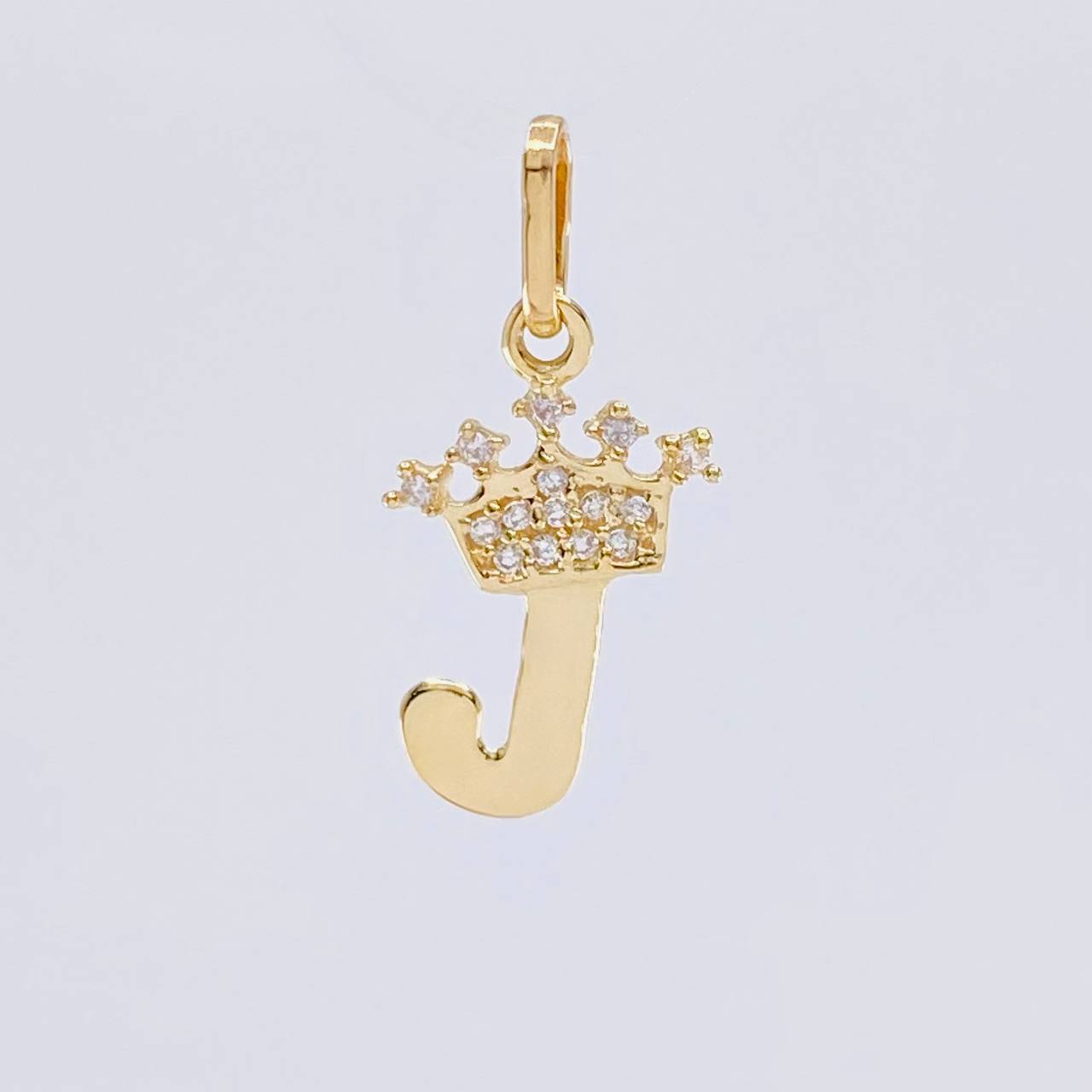 Dije Corona Letra J 0.7 g / 2 cm Oro Amarillo 18K