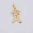 Dije Corona Letra A 0.75 g / 2 cm Oro Amarillo 18K
