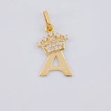 Dije Corona Letra A 0.75 g / 2 cm Oro Amarillo 18K