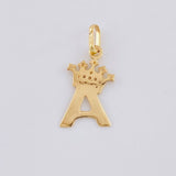 Dije Corona Letra A 0.75 g / 2 cm Oro Amarillo 18K