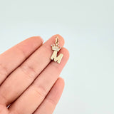 Dije Corona Letra M 0.85 g / 2 cm Oro Amarillo 18K