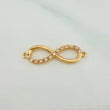 Herraje Infinito 1.55gr / 2.7cm / Oro Amarillo 18K