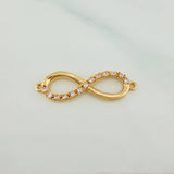 Herraje Infinito 1.55gr / 2.7cm / Oro Amarillo 18K