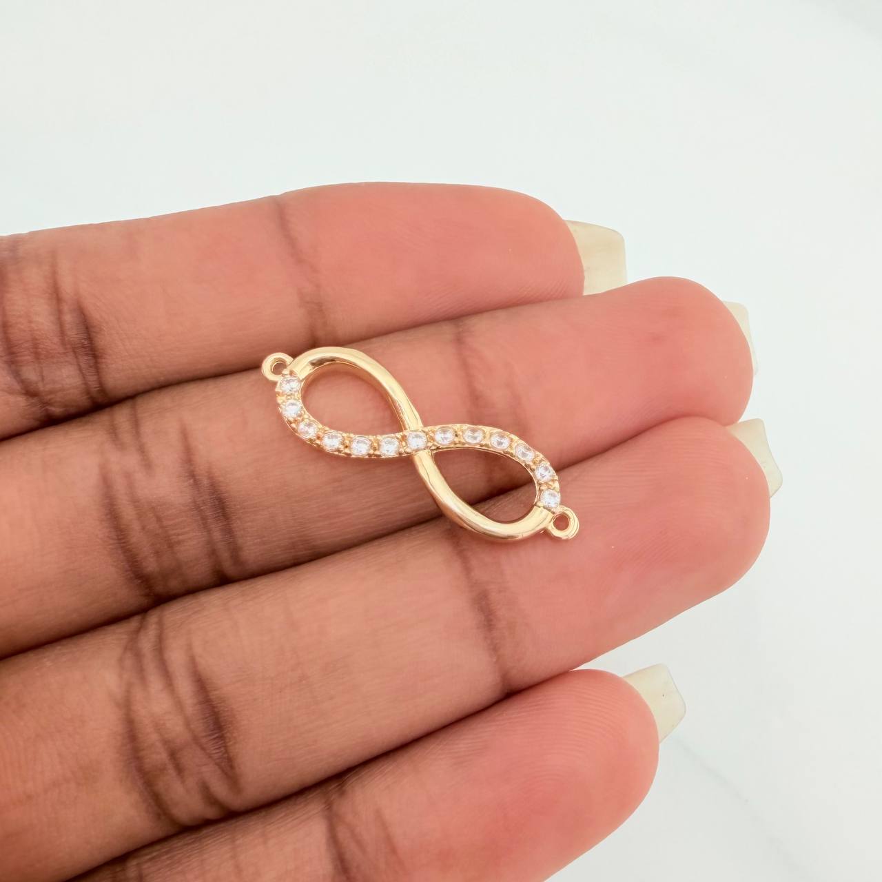 Herraje Infinito 1.55gr / 2.7cm / Oro Amarillo 18K