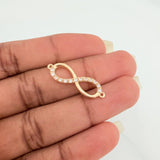 Herraje Infinito 1.55gr / 2.7cm / Oro Amarillo 18K