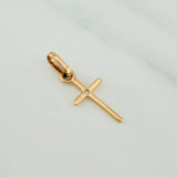 Dije Cruz 0.45gr / 2cm / Oro Amarillo 18K &