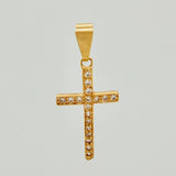 Dije Cruz 1.75gr / 3.5cm / Oro Amarillo 18K &