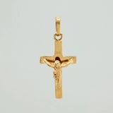 Dije Cruz Cristo 1.35gr / 2.8cm / Oro Amarillo 18K