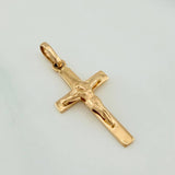 Dije Cruz Cristo 1.35gr / 2.8cm / Oro Amarillo 18K