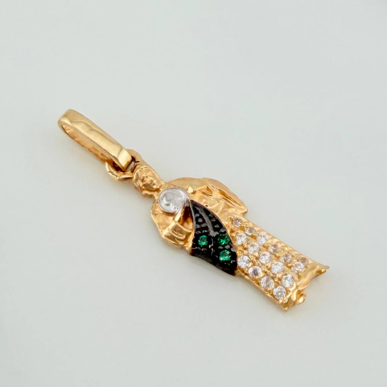 Dije San Judas Tadeo 1.1gr / 2.5cm / Tres Oros 18K &