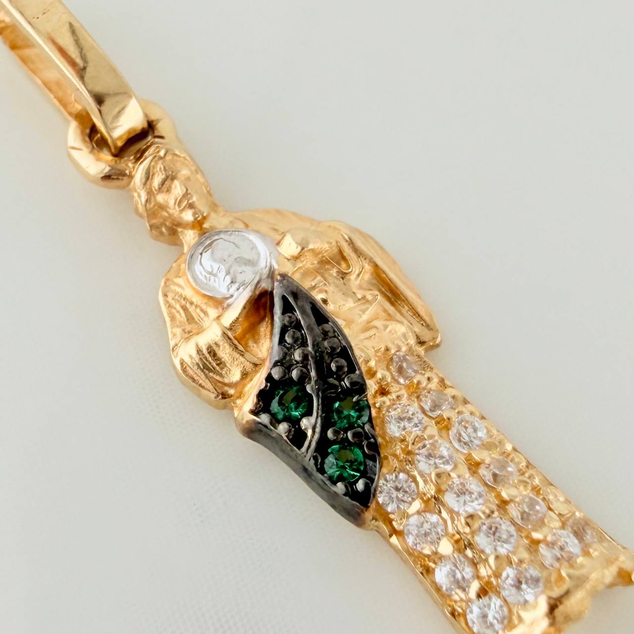 Dije San Judas Tadeo 1.1gr / 2.5cm / Tres Oros 18K &