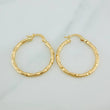 Candongas Iris 1.85gr / 3cm / Oro Amarillo 18K &