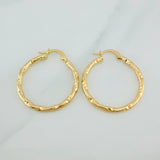 Candongas Iris 1.85gr / 3cm / Oro Amarillo 18K &