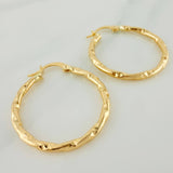 Candongas Iris 1.85gr / 3cm / Oro Amarillo 18K &