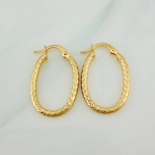 Candongas Kataleya 1.5gr / 2.7cm / Oro Amarillo 18K