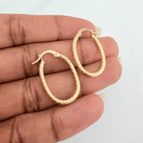 Candongas Kataleya 1.5gr / 2.7cm / Oro Amarillo 18K
