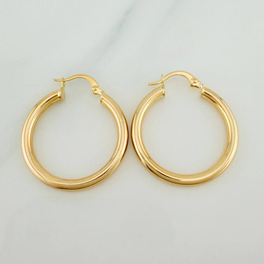 Candongas Jass 2.7gr / 3cm / Oro Amarillo 18K
