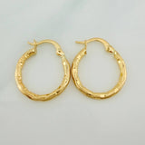 Candongas Sandra 1.4gr / 2.2cm / Oro Amarillo 18K %
