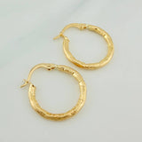 Candongas Sandra 1.4gr / 2.2cm / Oro Amarillo 18K &