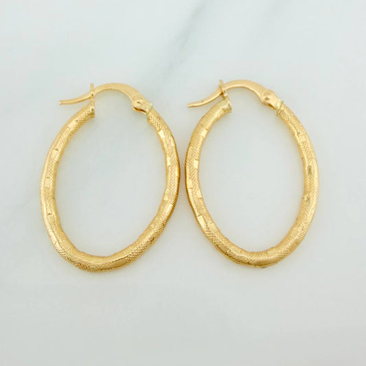 Candongas Sandra 1.55gr / 2.7cm / Oro Amarillo 18K %