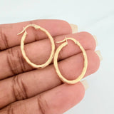Candongas Sandra 1.55gr / 2.7cm / Oro Amarillo 18K