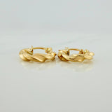 Candongas Ivy 1.3gr / 1.6cm / Oro Amarillo 18K &