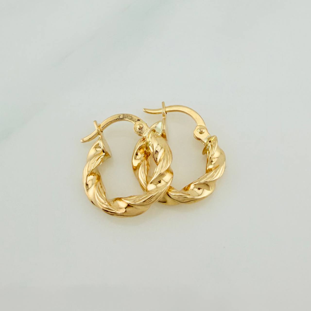 Candongas Ivy 1.25gr / 1.6cm / Oro Amarillo 18K %
