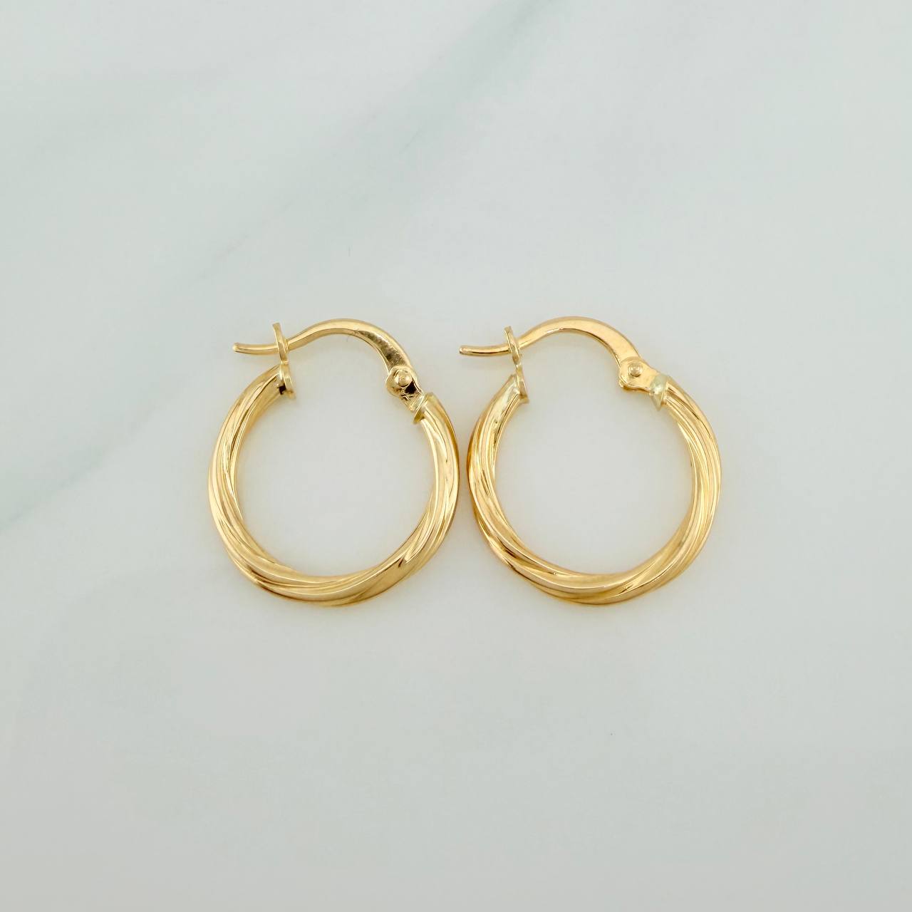 Candongas Lore 1.1gr / 2cm / Oro Amarillo 18K &