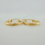 Candongas Lore 1.1gr / 2cm / Oro Amarillo 18K &